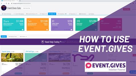 fundraising event software